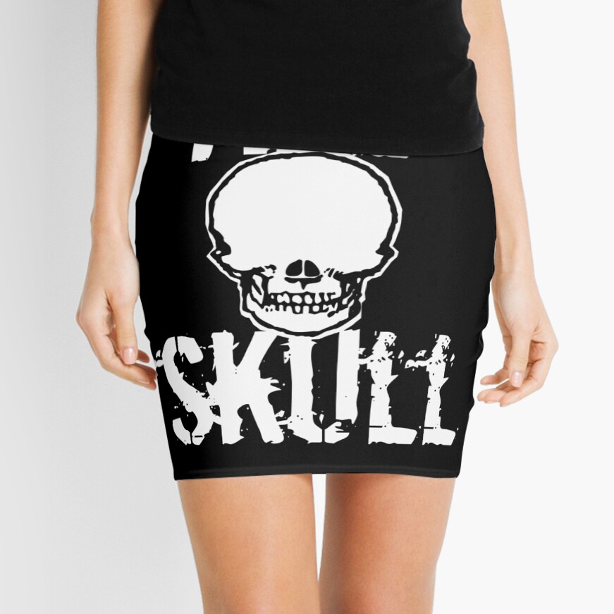 All Skull - The Dark Side Mini Skirt