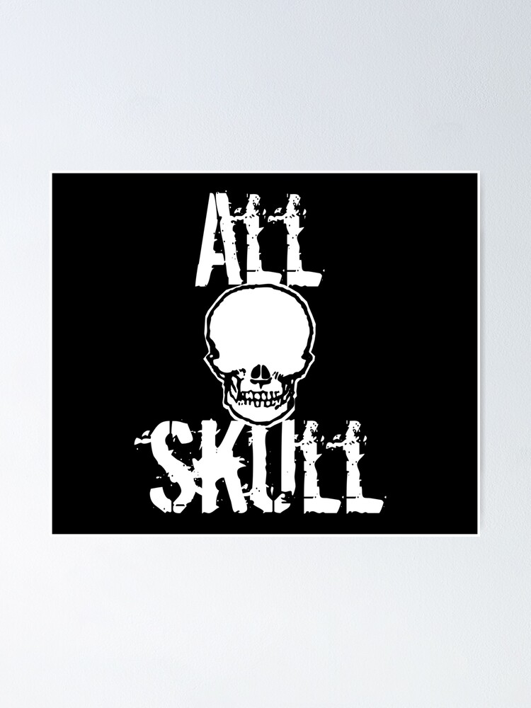 Alternate view of All Skull - The Dark Side Poster