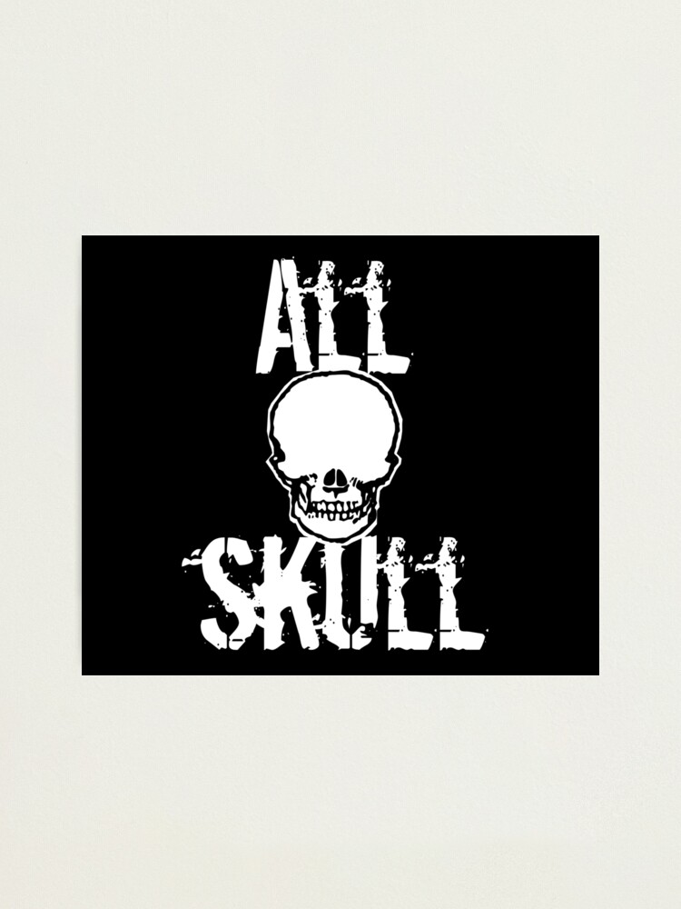 Alternate view of All Skull - The Dark Side Photographic Print