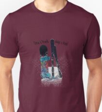 Ski and boarder friends Unisex T-Shirt