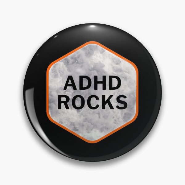 Item preview, ADHD ROCKS , Attention Deficit Hyperactive Disorder designed and sold by MJDezigns.