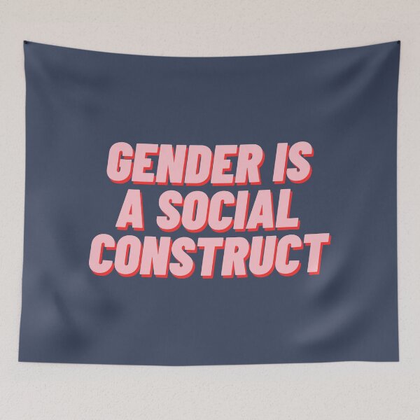 Item preview, Gender is a Social Construct designed and sold by polishalpaca.