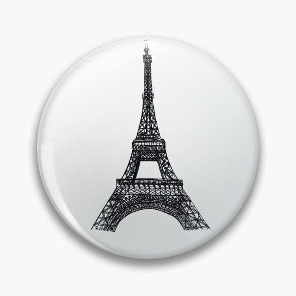 Item preview, Eiffel Tower illustration designed and sold by Giselle-art.