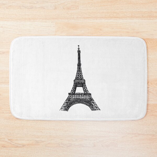 Item preview, Eiffel Tower illustration designed and sold by Giselle-art.