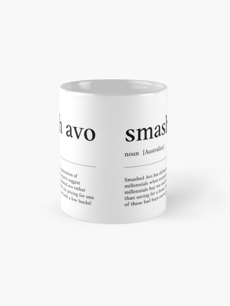 Smash Avo | Funny Australian slang, phrase and humor definition | Art Board  Print