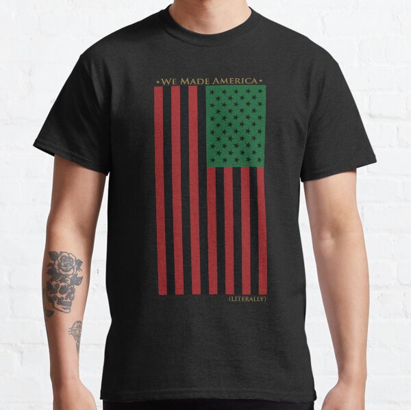 ROT SCHWARZ UND GRÜNE FLAGGE Classic T-Shirt