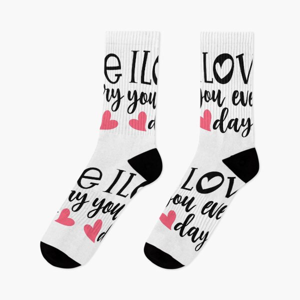 Item preview, i love you every day-valentines day 2022 designed and sold by Hartics.