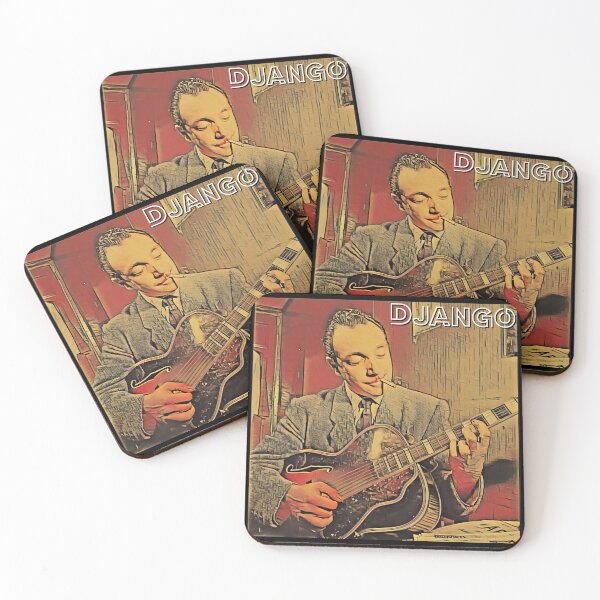 Item preview, Django designed and sold by Corry Bros Jazz Stuff Shop.