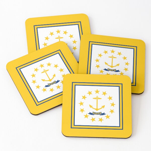 Item preview, RHODE ISLAND Flag Gifts, Masks, Stickers & Products designed and sold by mpodger.