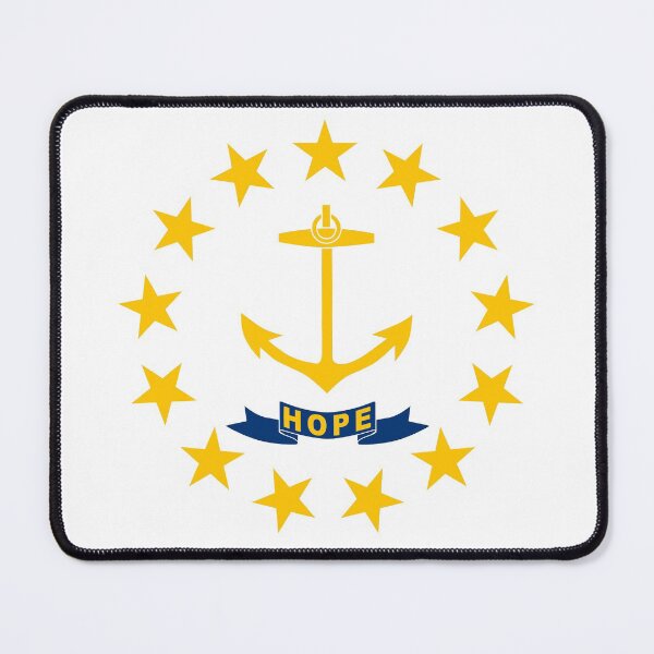 Item preview, RHODE ISLAND Flag Gifts, Masks, Stickers & Products designed and sold by mpodger.