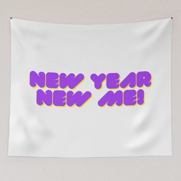Item preview, New Year New Me 2022 designed and sold by AnnaAndVibes.