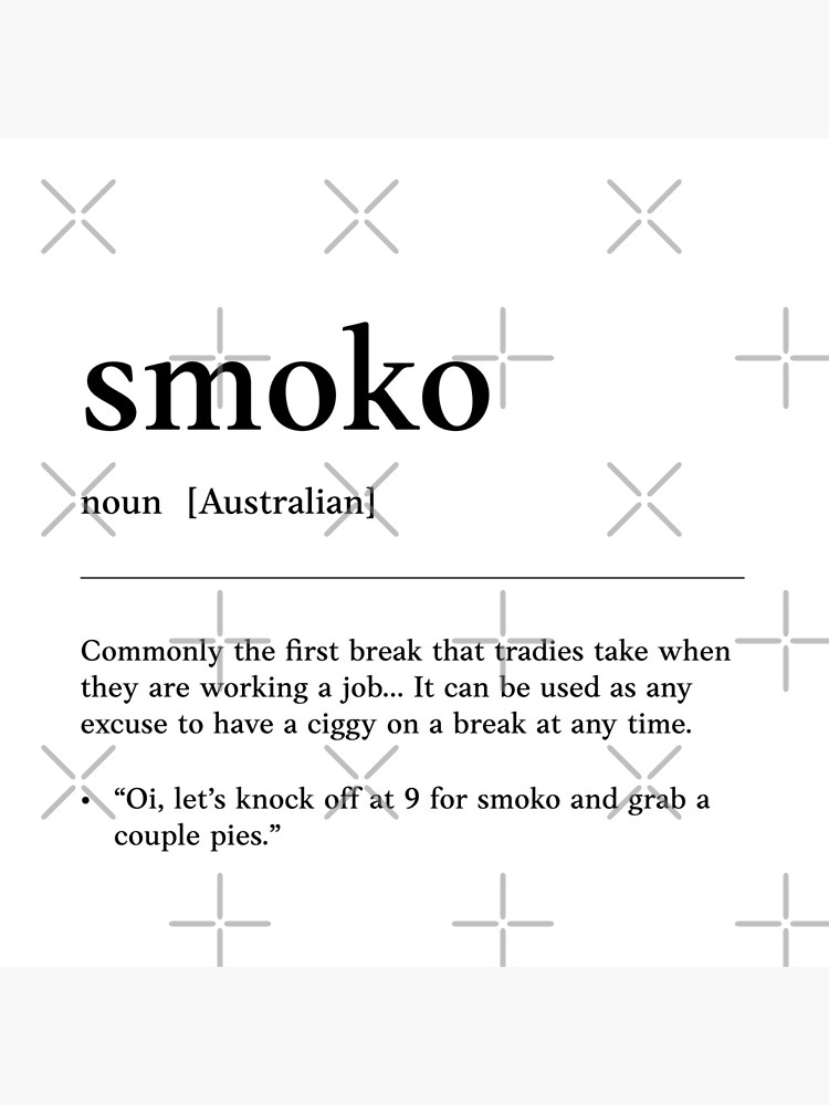 Define smoko deals