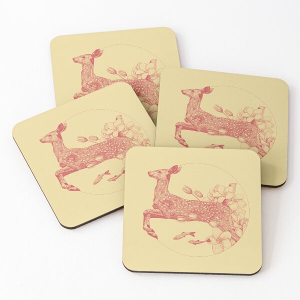 Item preview, Between The Deer | Color Version designed and sold by Dot-By-Dot.