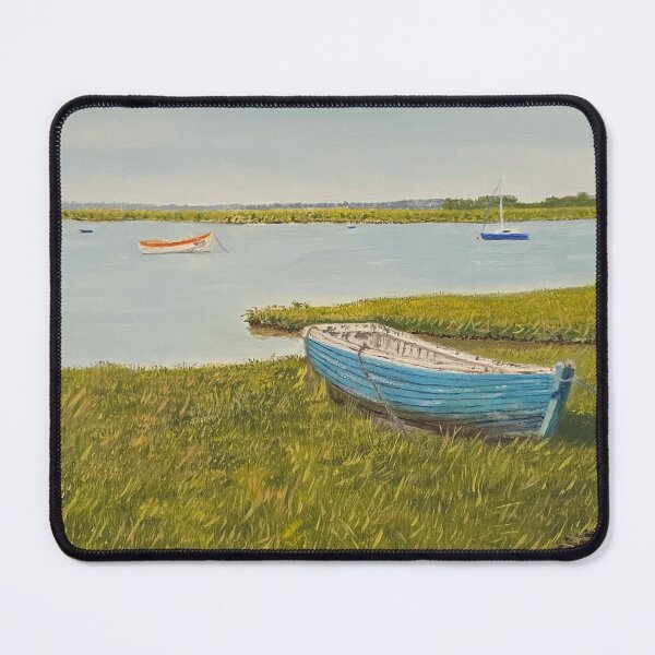 Item preview, Boats at Aldeburgh Suffolk designed and sold by simonhiscoxart.