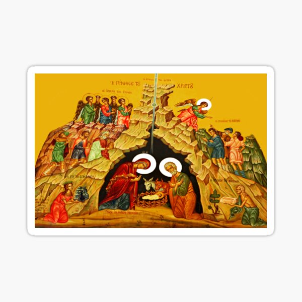 Item preview, Nativity Scene At Nativity Church in Bethlehem designed and sold by muniralawi.