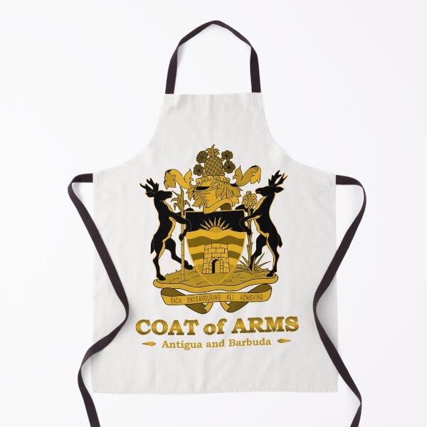 Item preview, Antigua and Barbuda Coat of Arms Gold designed and sold by IdentiTee Studios.