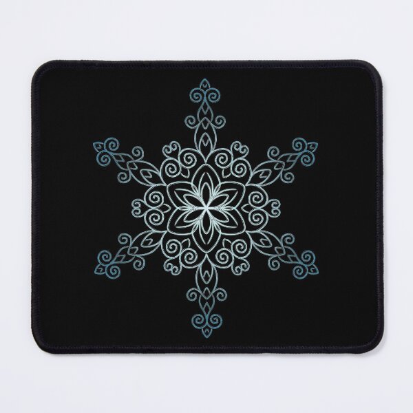 Item preview, Ice Blue Snowflake designed and sold by Elvira Draat.