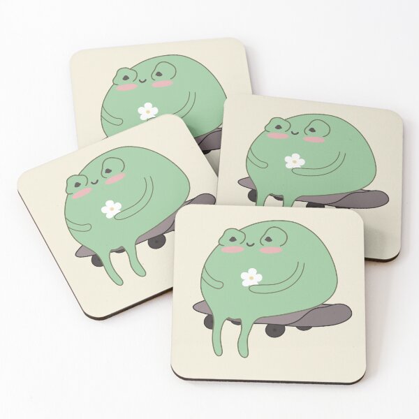 Item preview, Skateboarding Frog designed and sold by gogo-jr.