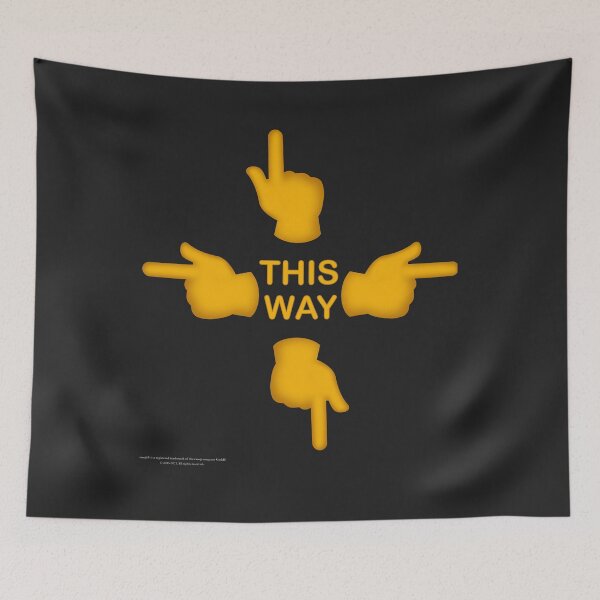Item preview, Pointing Finger THIS WAY designed and sold by Solotree.
