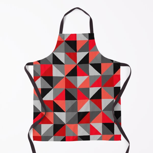 Item preview, Geometric Art, Painted Style, Red and Grey designed and sold by OneThreeSix.