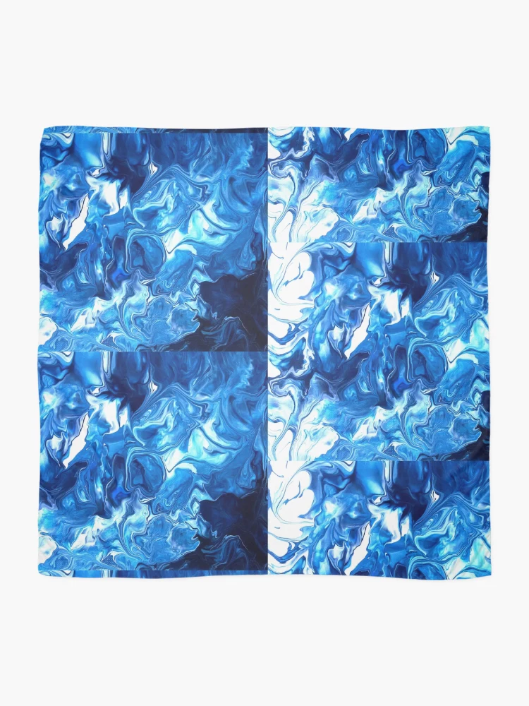 Thumbnail 2 of 3, Scarf, Ocean designed and sold by InfinitePathArt.