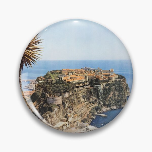 Item preview, Principality of Monaco Vintage Travel Poster c. 1958 designed and sold by PAPERS plz.