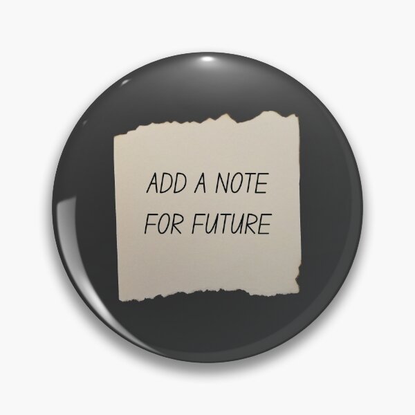 Item preview, Add a Note for Future designed and sold by Youth Manner.