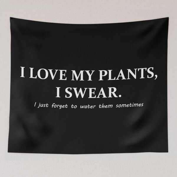 Item preview, I love my plants, I swear. Gardening designed and sold by Koala Designs.