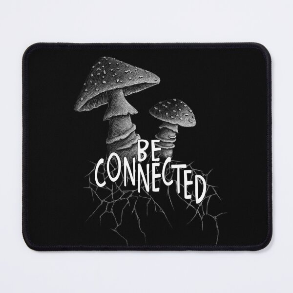 Item preview, Be Connected Panther-Cap Mushroom Mycelium Fungi Pickers designed and sold by Skizzenmonster.