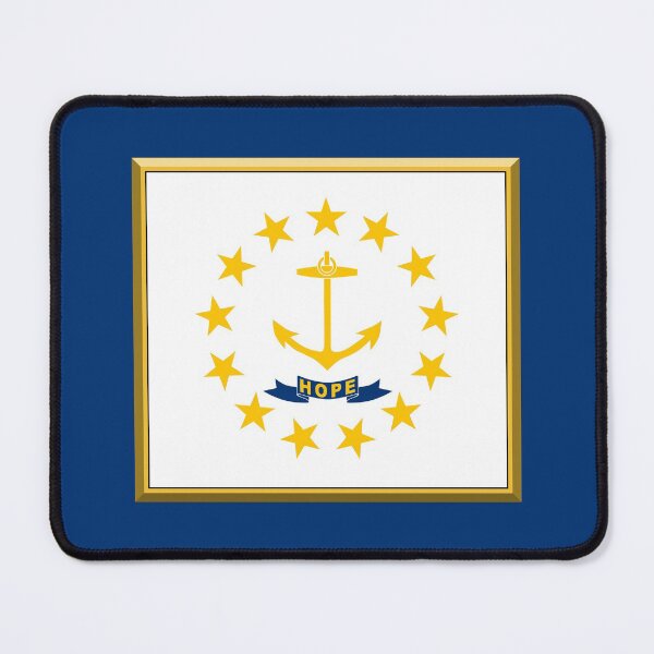 Item preview, RHODE ISLAND Flag Gifts, Masks, Stickers & Products (GF) designed and sold by mpodger.