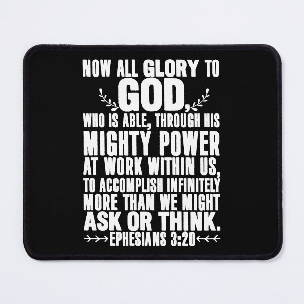 Item preview, Ephesians 3:20 designed and sold by plushism.