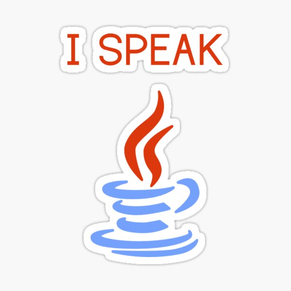 "Java Programmer" Sticker by cerenalkan | Redbubble