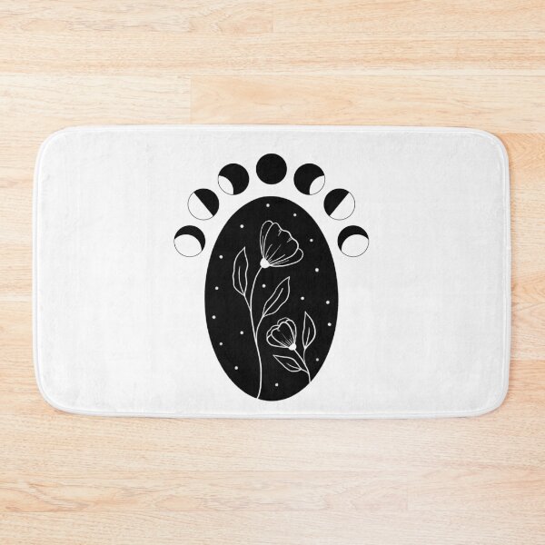 Item preview, moon phases flowers  designed and sold by haroulita.
