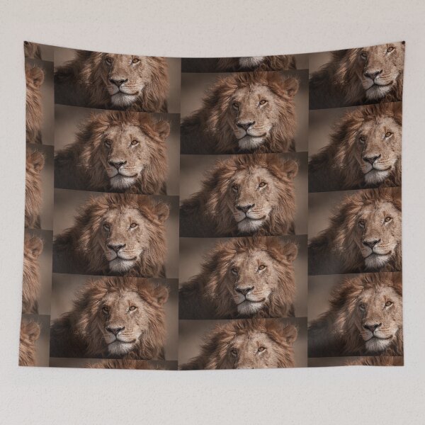 Item preview, The ruler of the savannah - the lion king. designed and sold by Ingo Gerlach.
