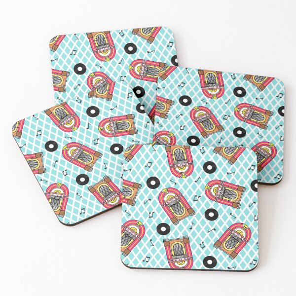 Item preview, Jukebox Boogie on Blue designed and sold by The Wellington Boot.