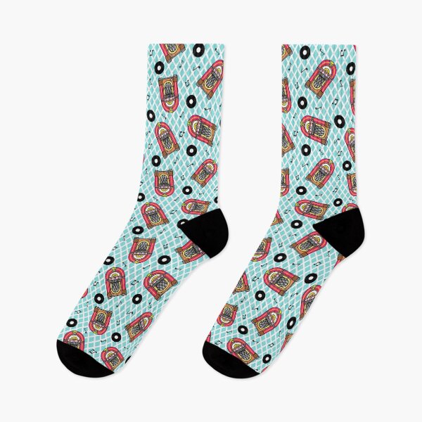 Item preview, Jukebox Boogie on Blue designed and sold by The Wellington Boot.