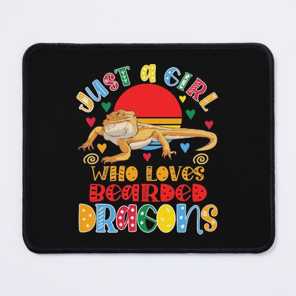 Item preview, Just a Girl Who Loves Bearded Dragons Lizard Reptile Funny designed and sold by GraphifyArt.