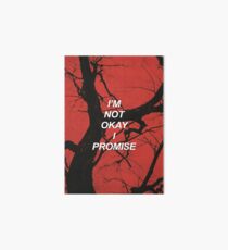 I'm not okay I promise MCR {SAD LYRICS} Art Board