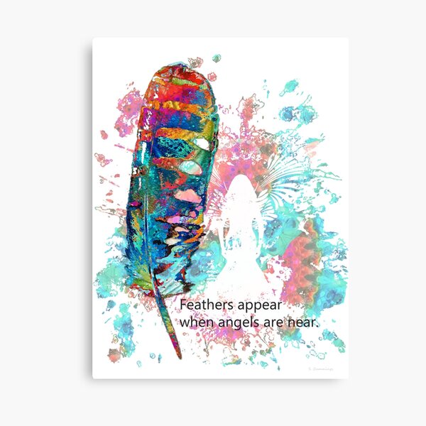 Blue Feathers Art: Canvas Prints, Frames & Posters