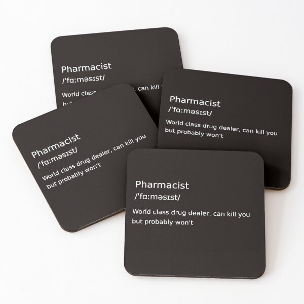 Item preview, Pharmacist Aka World Class Drug Dealer designed and sold by GraphicGrinch.