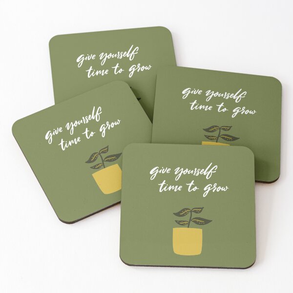 Item preview, Give yourself time to grow designed and sold by Anna Kutukova.