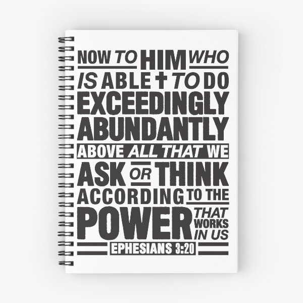 Item preview, Ephesians 3:20 Abundantly designed and sold by plushism.