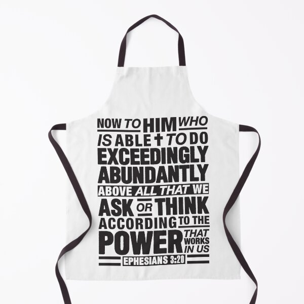 Item preview, Ephesians 3:20 Abundantly designed and sold by plushism.