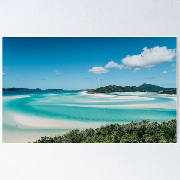 Item preview, white haven beach | Great barrier Reef  | whitsundays, australia, queensland photography designed and sold by Magic Mango.