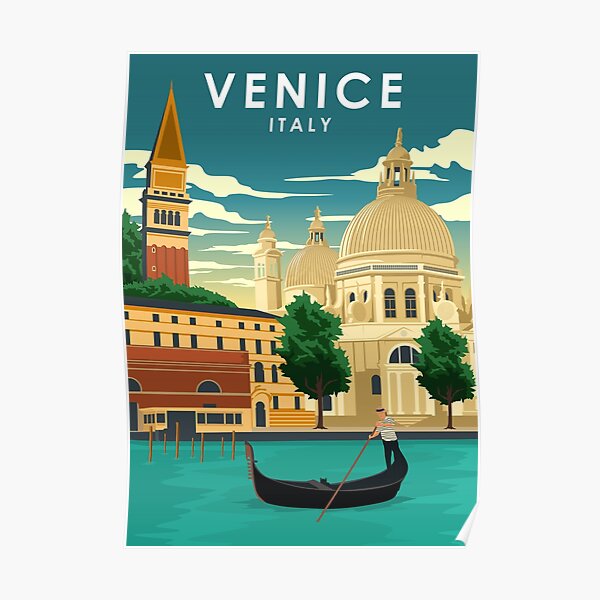 BEACHES CAPRI ITALY BEACH FUN SAILBOAT WAVES SUMMER TRAVEL VINTAGE POSTER REPRO 
