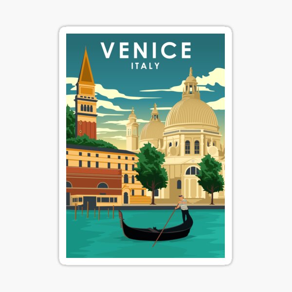 EXOTIC DESTINATIONS Vintage Travel Stickers