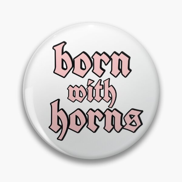Item preview, Machine Gun Kelly sticker - born with horns designed and sold by alienspink.