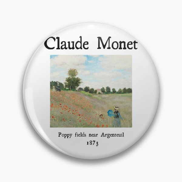 Item preview, Popp fields near Argenteuil by Claude Monet designed and sold by MihneaL.