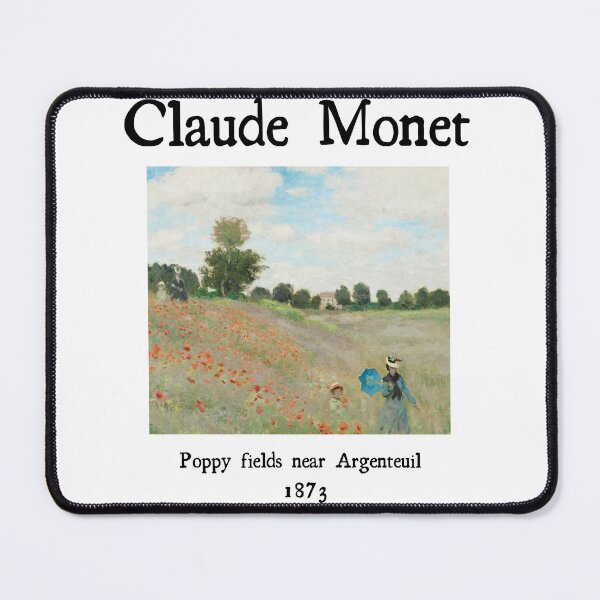 Item preview, Popp fields near Argenteuil by Claude Monet designed and sold by MihneaL.