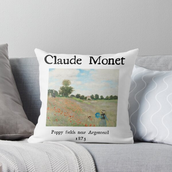 Item preview, Popp fields near Argenteuil by Claude Monet designed and sold by MihneaL.